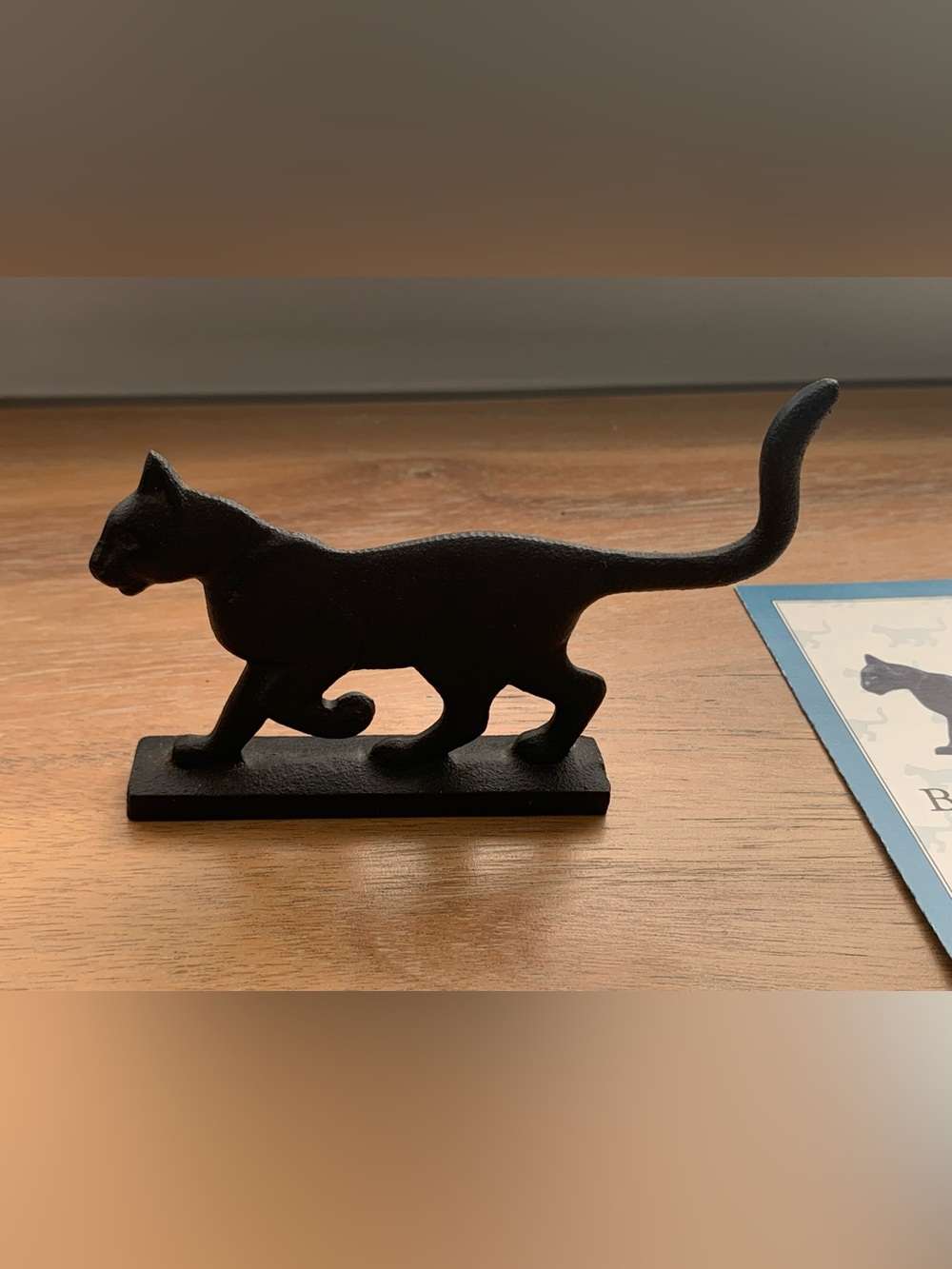 Vintage 1986 Bootscraper "The Franklin Mint Curio Cabinet Cat" Figurine